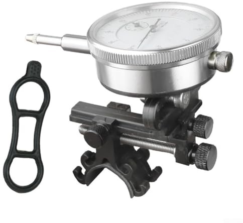 Honseadek Supporto per riparazione ruota posteriore Percentuale Regolazione del cerchio Avere Indicatore Bicicletta Abs portatile per ruota della bici Gadget per anteriore e Whe per (BT110A - 110A)
