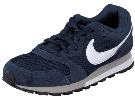Nike Herren Md Runner 2 Gymnastikschuhe, Blau (Midnight Navy/White-Wolf Grey), 40 EU