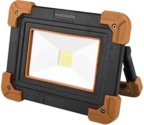CFG Torcia LED da Lavoro 5W Alta LUMINOSITA a Batterie Luce Quadra EL057, Nero, N