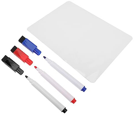 STOBOK 1satz Magnetisches Whiteboard Mit Abwischbaren Markern Für Büro Zuhause Kühlschrank Wiederverwendbar Und Leicht Zu Reinigen Stifte