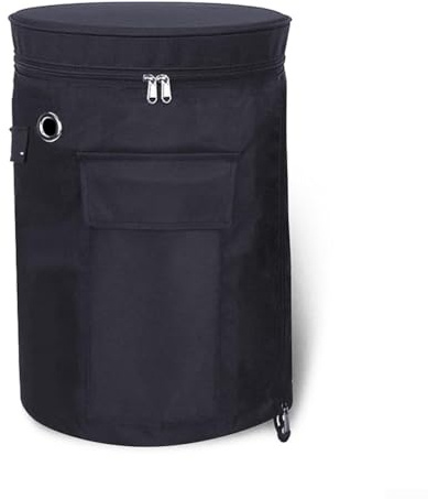 TDCuizent Heavy Duty Waterproof Propane Tank Cover Gas Cylinder Protective Cover with Storage Bag and Ventilation for 5kg 11kg Bottles Oxford Fabric UV Resistant(33 * 66cm)