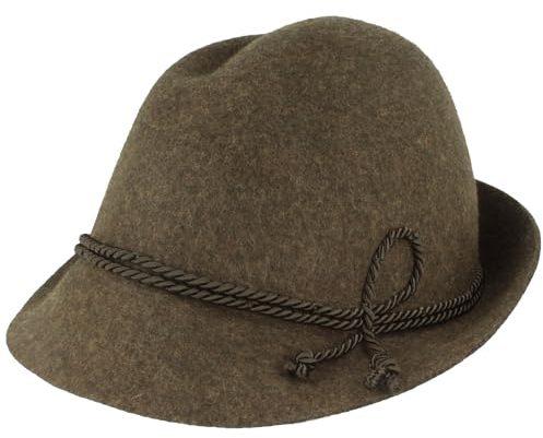 Breiter Trachtenhut Oliv Größe XL (60-61)