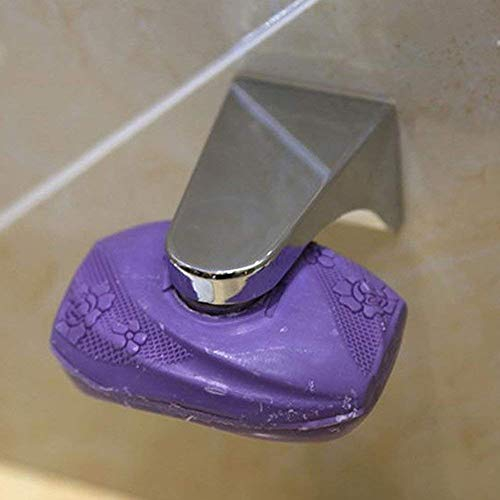 Divistar Porte-Savon pour Douche - Porte Savon Ventouse - Ménage magnétique Distributeur de Savon Conteneur de Support pour Fixation Murale