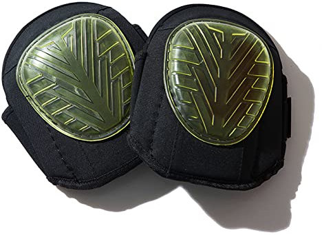 WORK IDEA Professionelle Knieschoner Arbeit，Knieschoner mit integrierten Schwammpolstern, Konstruktion, Outdoor Knieschoner