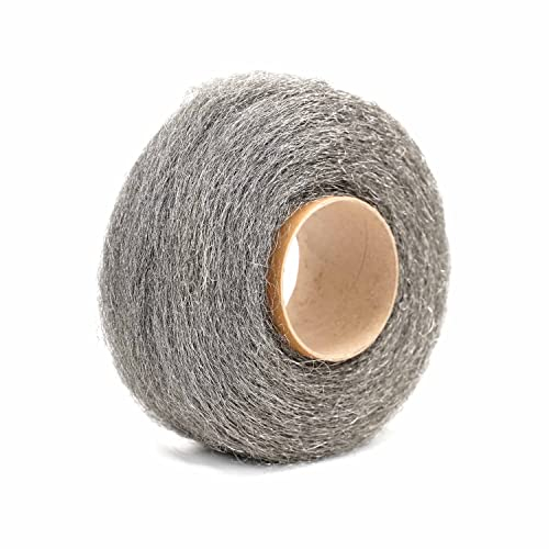 NovaNox - Lana de acero inoxidable (800 °C, fina, 1 kg, lana de escape)