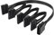 SinLoon Cavo di alimentazione SATA da 4 pin maschio a 5 x 15 pin SATA femmina Hard Drive Power Splitter cavo per HDD, SSD, unità ottiche