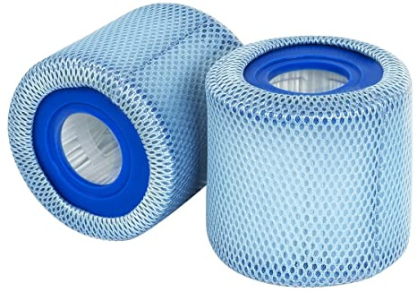 Benfosh 2 Pezzi Di Reti Protettive+2pezzi Filtro Compatibili Con Filtri di Tipo Vii e D Per Vasche Idromassaggio,Onde Estive P57100102, Per Sfs-350 Rp-350 Rp-400 Rp-600 Rx-600