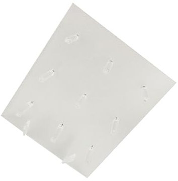 Supporto per 9 torte per feste, supporto per ciambelle, per ciambelle, ciambelle, bagel, ciambelle, supporto per torte, supporto trasparente per torte in acrilico