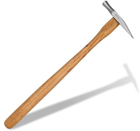 Shehadeh – hammare – urmakarhammare – hammare för konstverk – nithammare med trähandtag – fin – 22 cm