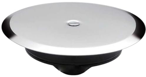 Tappo Pozzetto Espansione Ø100mm – Piattello in Acciaio Inox con Vite – Blocco Odori Scarico Pavimento Bagno Cucina Lavanderia – Universale, Facile da Installare