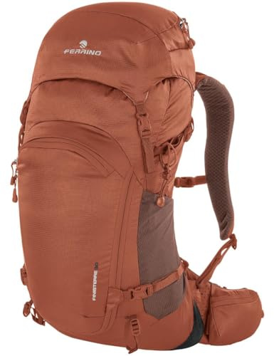 Ferino finisterre 30 75746 QRR colore rosso zaino 30L comodo, ergonomico e capiente ideale per trekking, escursioni e viaggi. 30