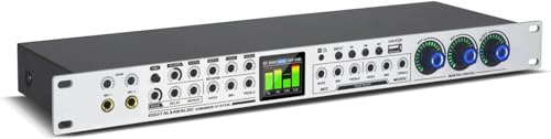 LX9 Professional Digital Audio Effects Processing Karaoke Preeffects Audio Echo System Audio Processor (Silver)