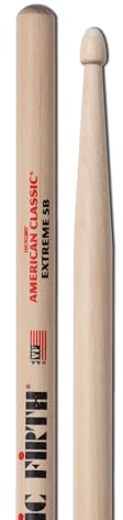 Vic FIrth - American Classic® Extreme Drumsticks X5B - American Hickory - Wood Tip