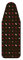 Laurastar Universalcover Lips, Housse Universelle pour Table à Repasser, 131cm x 55cm, 100% Coton. Clip de serrage, Ajustable, Montage Rapide, Lavable en Machine
