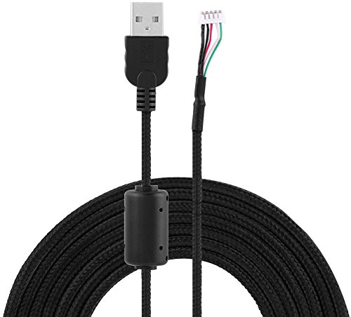 VBESTLIFE USB Maus Linie Draht Kabel Ersatz Reparatur Zubehör für G500s Spiel Maus,2 Meter