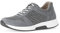 Gabor Damen Low-Top Sneaker, Frauen Halbschuhe,Wechselfußbett,Plateausohle,straßenschuhe,Strassenschuhe,Sportschuhe,Grey/River,40 EU / 6.5 UK