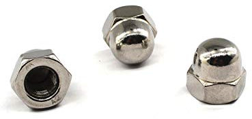 304 Stainless Steel M12 Acorn nut Hex Cap nut hex Head Bolt nut Dome Bolt Protection Cover Pack of 10 pcs