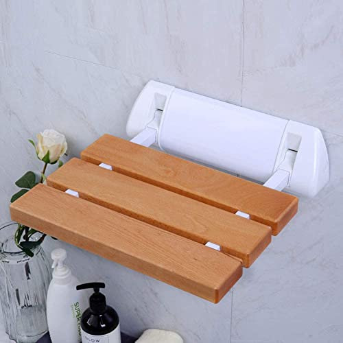 Taburetes De Ducha De Pared Plegables,asiento De Ducha De Hoja Abatible Plegable Para Baño,taburete De Ayuda A La Movilidad Montado En La Pared Para Uso Doméstico En La Sala De Sauna ( Color : A )