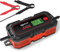 Ladegerät Autobatterie 12V oder 6V 4A für 4Ah bis 120Ah Batterie Ladegerät Akku Ladegerät Batterieladegerät KFZ Auto Motorrad AGM EFB Gel LiFEPO4 Red