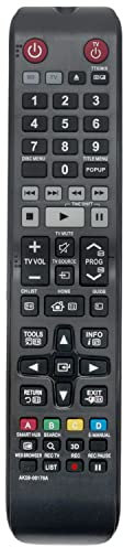 VINABTY Télécommande remplacée AK59-00176A Convient pour Samsung Blu-Ray Disc Player BD-H8500A BD-H8900A