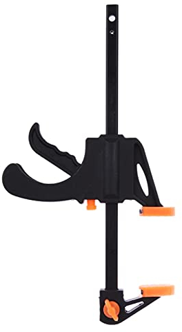 Abrazaderas de banco 1/2/4 piezas 4 pulgadas F Clip de carpintería Abrazadera de agarre rápido Herramienta de carpintero Herramienta de carpintería Bricolaje Carpintería manual para banco de trabajo