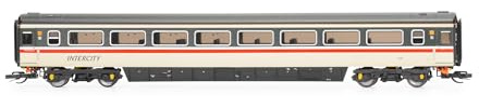 Hornby TT:120 Coach Car - TT4027C BR Intercity, Mk3 Tourist Standard Open, 42196 - Era 8 Train Toy, 00 Gauge Carriage for Train Set, Rolling Stock Models for Adults - 1:76 Scale Model Gift