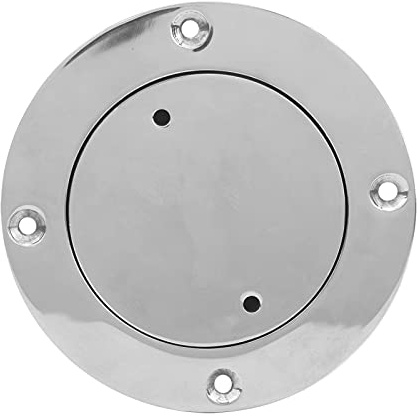 Blaihild Piastra da Ponte da 3 Pollici, Accessorio Hardware per Barche Marine in Acciaio Inossidabile 316 con Finitura Lucida a Specchio, per Armadi, Ante, Cassetti, Ripiani a Parete