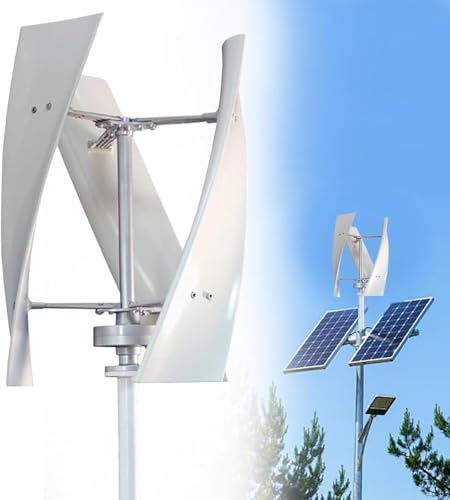 18 000 W Kalvvindturbingeneratorsats, 3 blad, helix design, bärbar energisystem, tecken styrenhet ingår för marin husbil, hem, industriell användning, lågt brus, tyst drift, enkel installation