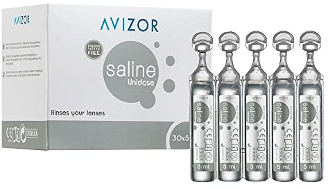Avizor Saline Solution for All Types of Contact Lenses - 30 blisters