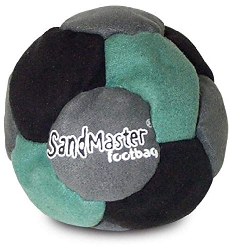 World Footbag SandMaster Hacky Sack Fotväska, Grön/Grå/Svart