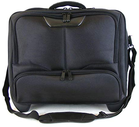 Dermata 2-Rollen-Businesstrolley Nylon 44,5 cm schwarz