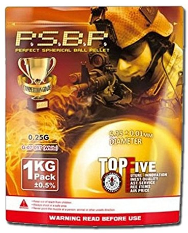 Buosha Pallini per Softair, Sferico, 5.95 mm