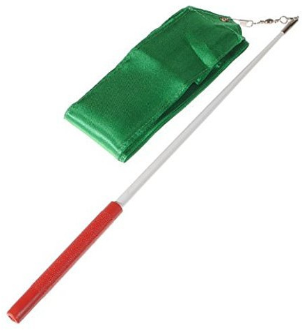 Gymnastikband Tanzband Turnband Rhythmikband Wirbelband Schwungband mit Stab 4 m