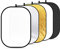 NEEWER 5 in 1 Reflektor 59x79/150x200cm Lichtreflektor für Fotografie, Tragbarer Faltbarer Multi Disc mit Tasche - Transluzent, Silber, Gold, Schwarz, Weiß Diffusor für Studio und Außenbeleuchtung