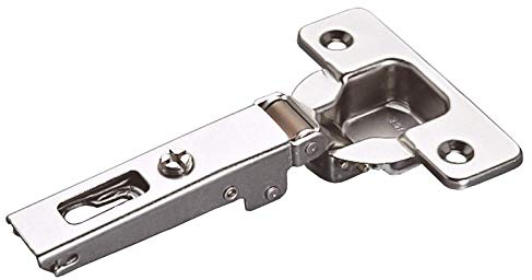 Salice 10 x Concealed Cup Hinge 200 Series Full Overlay Mounting 110° Drilling Pattern T45 Nickel Matt Steel Modern 3D Adjustment Hinge