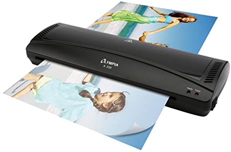 Olympia A 330 Laminiergerät | Heiß- und Kaltlaminieren | Laminiergerät bis A3 | Blasenbildungsschutz | Laminiermaschine | Ideal für Büro, Schule & Homeoffice | Laminator inkl. Laminierfolien