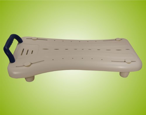 Badewannenbrett Badewannensitz Wannensitz Sitzbrett mit Seifenablage und mit Griff Top-Qualität