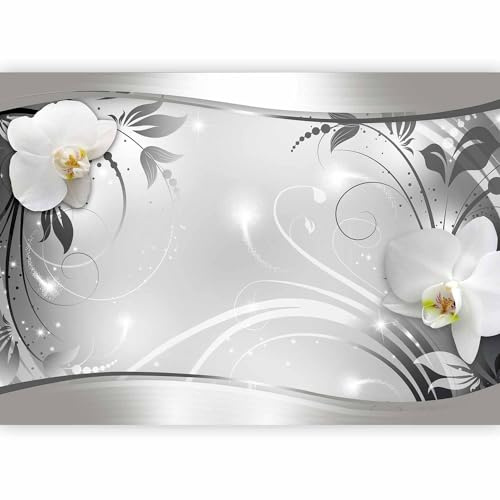 murando - Fototapete Vlies Blumen, 300x210 cm, Schlafzimmer, Wohnzimmer | Full HD Druck, 3D-Effekt, lichtbeständige Farben, ideal fürs Wohn- oder Schlafzimmer, schnelle Montage, lichtbeständig, edel