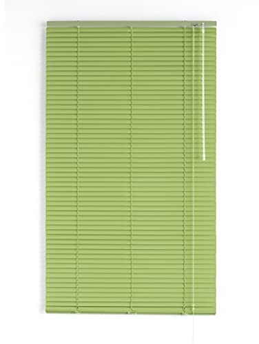 Blindecor 2101 Store vénitien en Aluminium avec Lames de 25 mm Moderne 90X250 Pistache