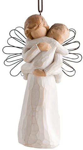Willow Tree Angel's Embrace Ornament, Sculpted Hand-Painted Figure