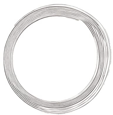 Vaessen Creative Aluminiumdraht, Flat, Silber, 5mm x 3m, Aluminium Wire, Basteldraht, Dekodraht, Floristikdraht Aludraht Flach Schmuck 5 mm x 3 Meter | Biegsam Schmuckdraht, 300 x 0.5 x 0.5 cm, 24270-004