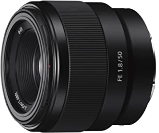 Sony SEL-50F18F Standard Objektiv (Festbrennweite, 50 mm, F1.8, Vollformat, geeignet für A7, A6000, A5100, A5000 und Nex Serien, E-Mount) schwarz