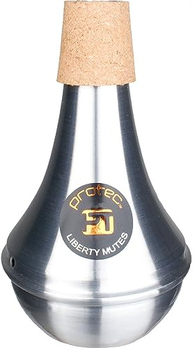 Pro Tec Liberty Mutes ML201 Practice Trumpet - Aluminum