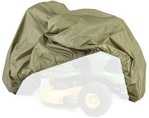 Pyle PCVLTR11 - Copertura universale per trattorino tosaerba, impermeabile, in tela di grado marino, resistente alle intemperie con protezione dalla polvere, per interni ed esterni, protezione per