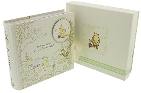 Disney Magical Beginnings Classic Pooh My First Photos Baby Album for 6 x 4 Photographs New (DI165), 200 g WBM-GFT45