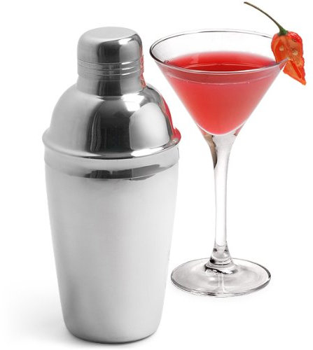 bar@drinkstuff Stainless Steel Cocktail Shaker 0.5 Litre Set of 12 | 18oz Cocktail Shaker, 3 Piece Cocktail Shaker, Cobbler Cocktail Shaker