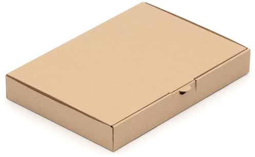 KK Verpackungen Maxibriefkartons 350 x 250 x 50 mm Braun DIN A4+ B4 (Innenmaß 350 x 250 x 50 mm) | 1000 Stück, Versandkartons Faltschachteln Maxibrief Post-Kartons für Warensendungen Büchersendungen