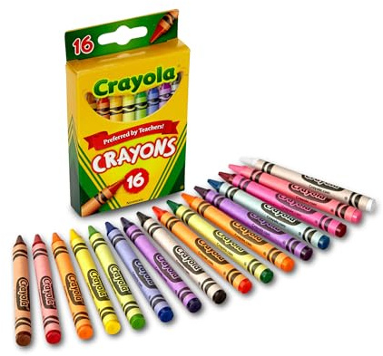 Variglas Crayola Color Pack Classic Wachsmalstifte 16 EA