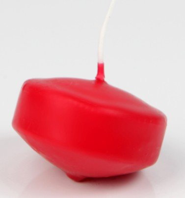 Unbekannt Kerzen, Schwimmkerzen 48mm Rot 50 Stueck
