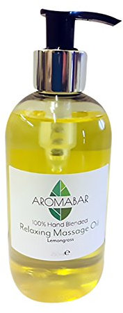 Lemongrass Massage Oil 250ml with Pump Dispenser